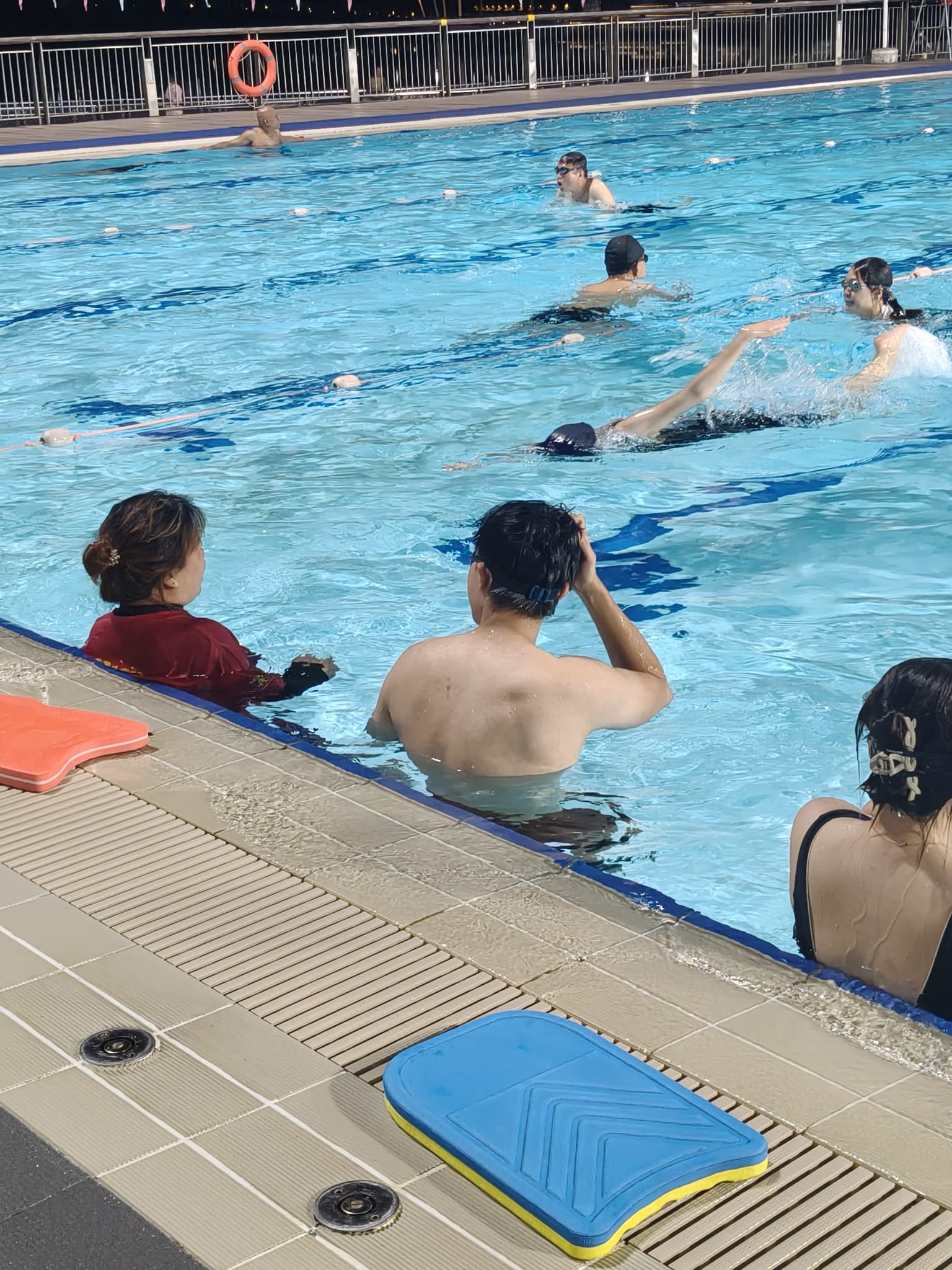 Adult beginner swimming lesson in Bukit Panjang with a Swim Masters coach